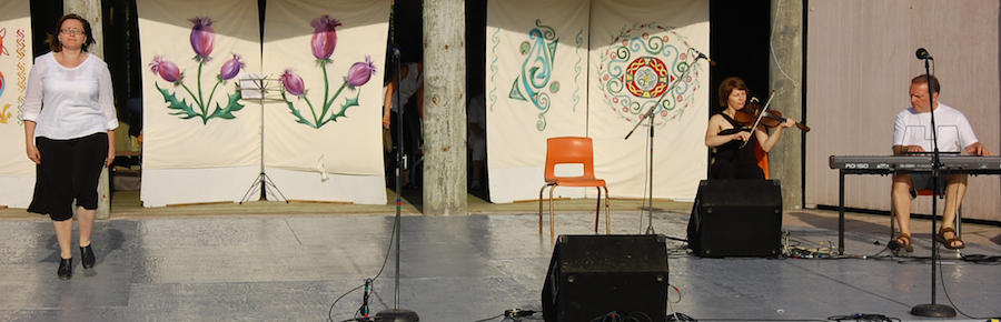 [dsc_5988.jpg] Trina Samson step-dancing to the music of Melody Cameron on fiddle accompanied by Sheumas MacNeil on keyboards