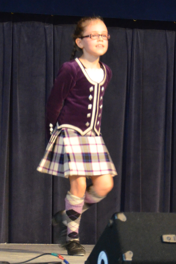 Drea Shepherd step-dancing