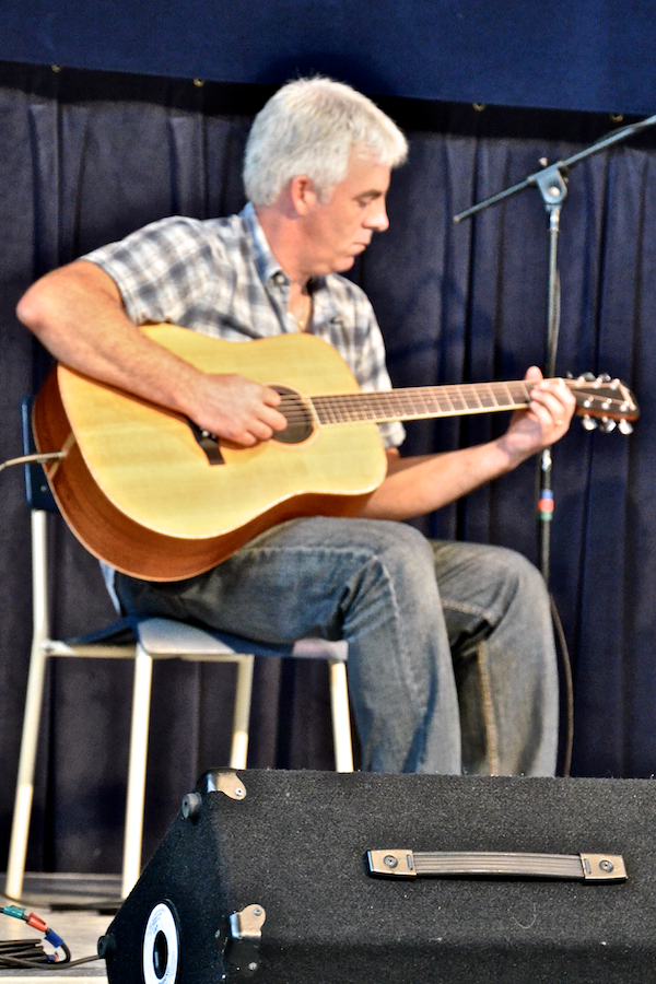 Derrick Cameron on guitar