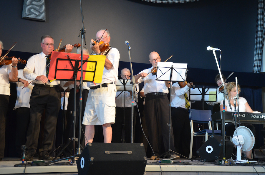 Cape Breton University Seniors Fiddling Group