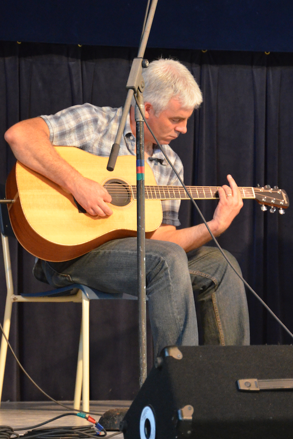 Derrick Cameron on guitar