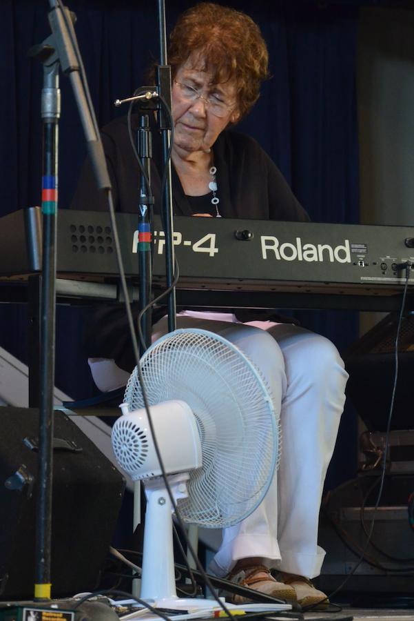 Janet Cameron on keyboards