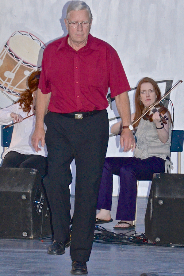 Harvey MacKinnon step‑dancing