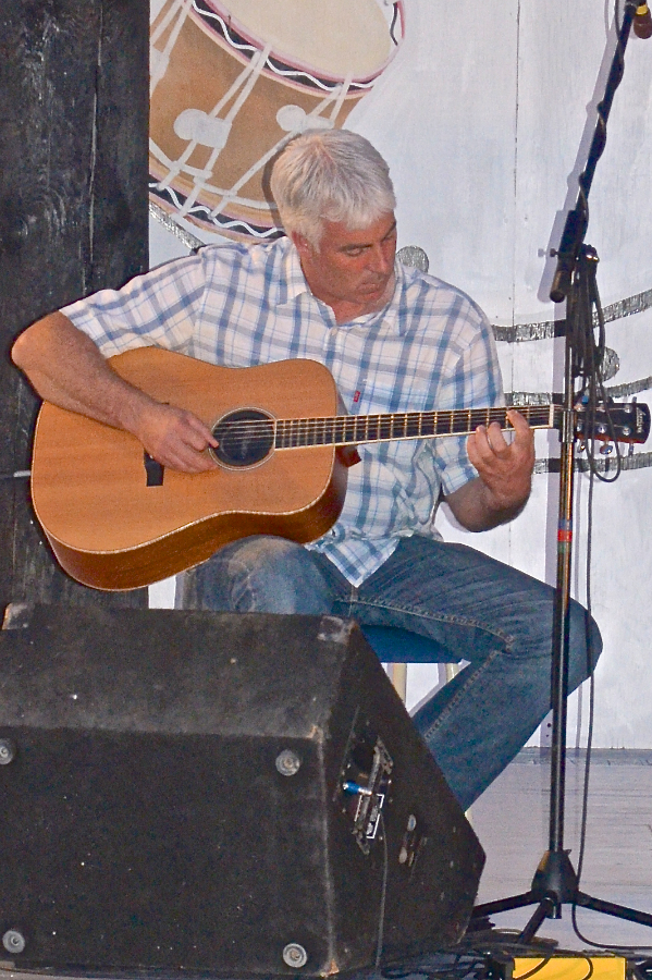 Derrick Cameron on guitar
