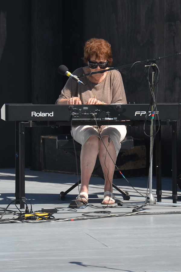 Janet Cameron on keyboard