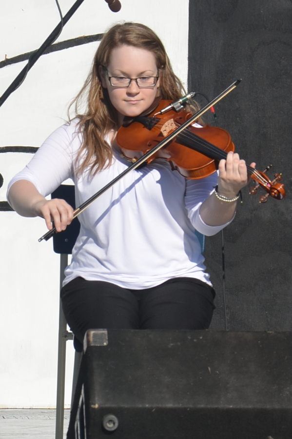 Mckayla MacNeil on fiddle