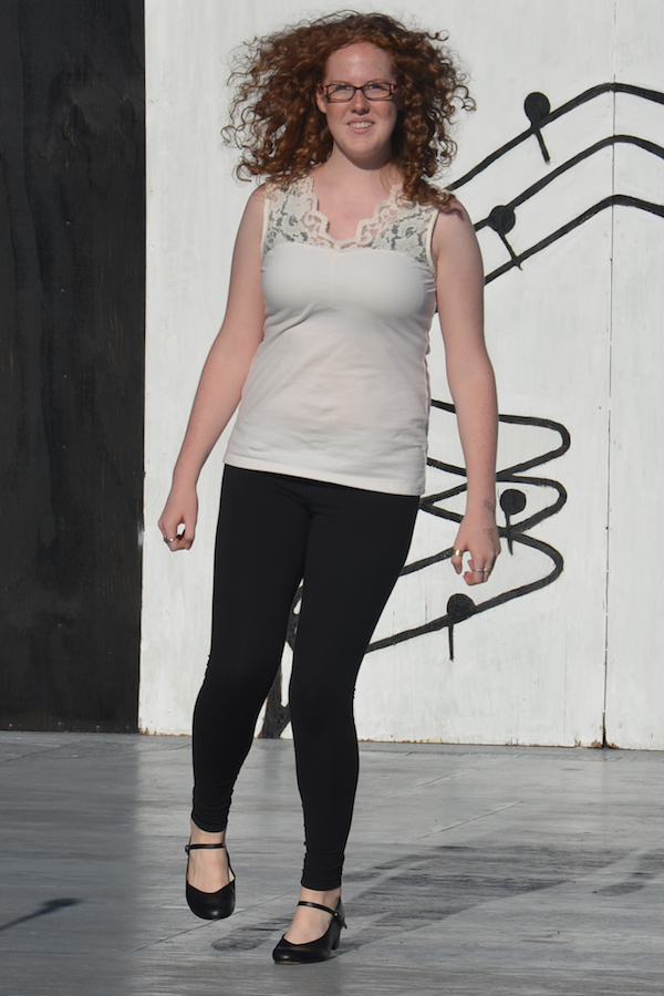 Ava Sturm step‑dancing