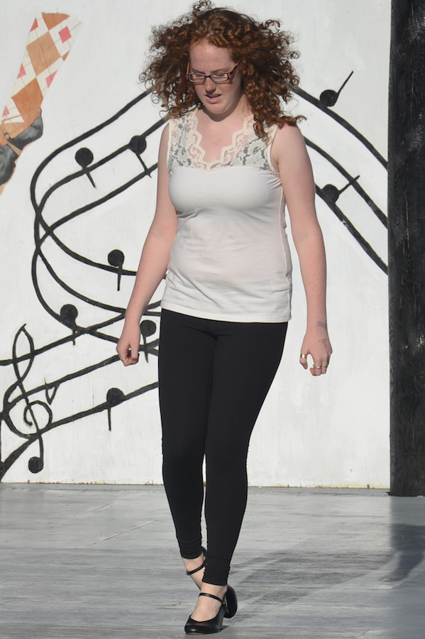 Ava Sturm step‑dancing