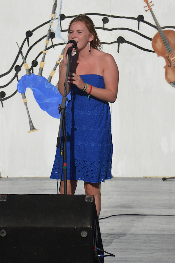 Margaret MacPherson singing