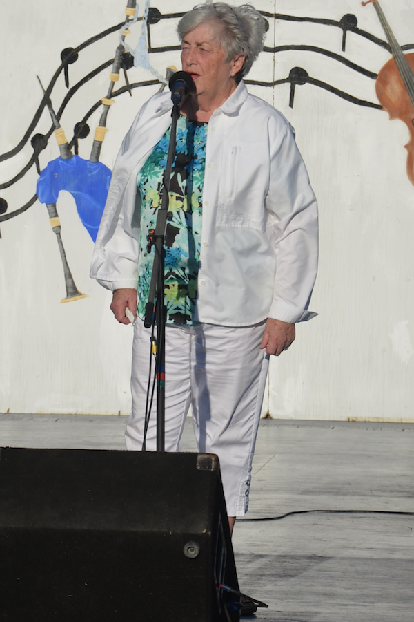 Alice Freeman singing unaccompanied