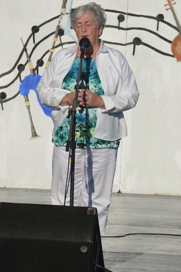 Alice Freeman singing unaccompanied