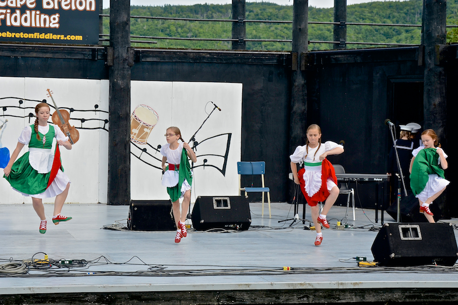 Irish Jig danced to recorded music by dancers from the MacArthur School of Dance