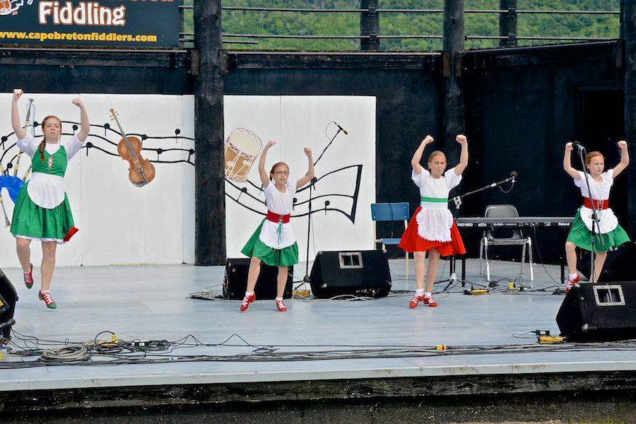 Irish Jig danced to recorded music by dancers from the MacArthur School of Dance
