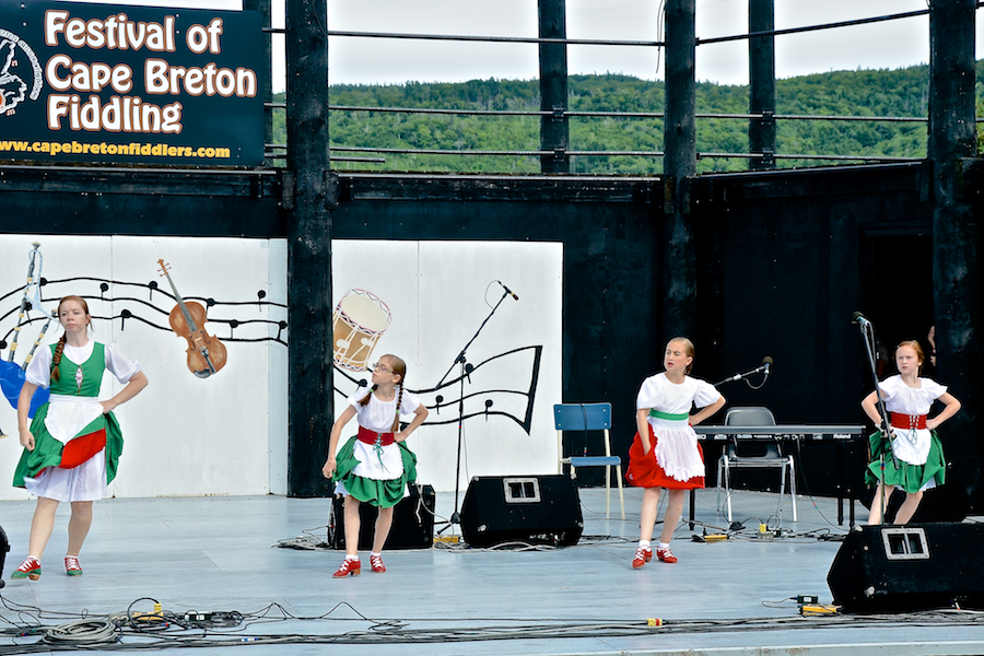Irish Jig danced to recorded music by dancers from the MacArthur School of Dance