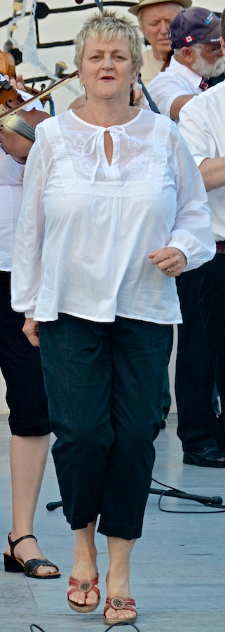 Betty Matheson step-dancing