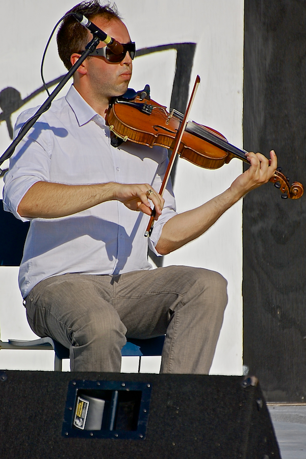 Kolten MacDonell on fiddle