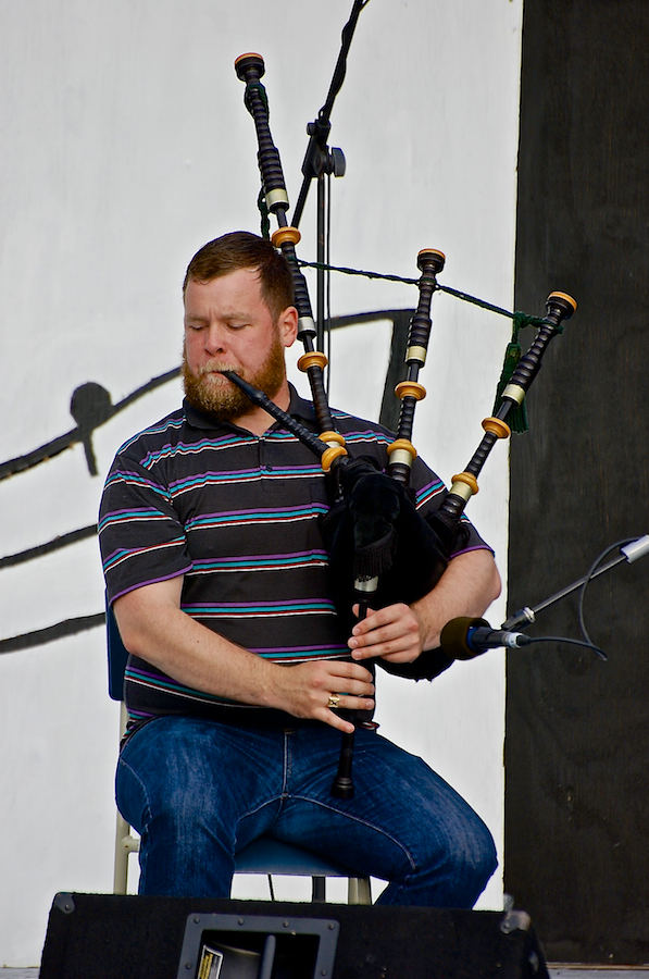 Keith MacDonald on solo Highland bagpipes