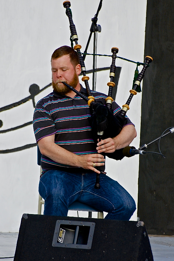 Keith MacDonald on solo Highland bagpipes