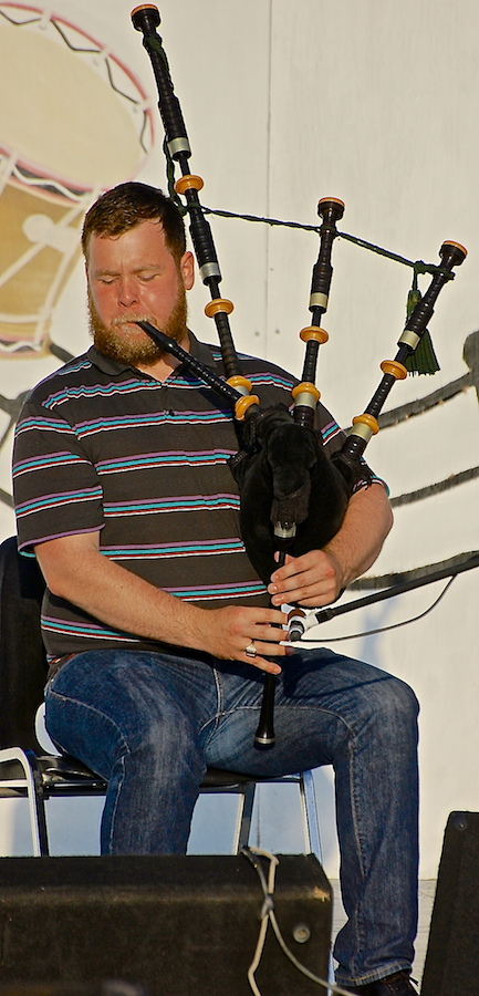 Keith MacDonald on Highland bagpipes