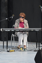 Janet Cameron on keyboard