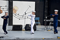 Hornpipe danced to recorded music by dancers from the MacArthur School of Dance