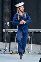 Isabelle Pilling dancing the Hornpipe