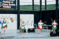 Irish Jig danced to recorded music by dancers from the MacArthur School of Dance
