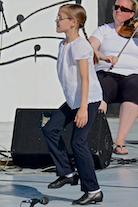 Drea Shepherd step-dancing