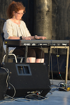 Sara Beck on fiddle