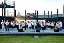 The concert ends in a final burst of sun and sound