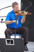 Rodney MacDonald on fiddle