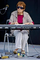 Janet Cameron on keyboard