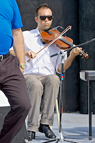 Kolten MacDonell on fiddle