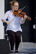 Mckayla MacNeil on fiddle