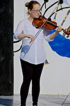 Mckayla MacNeil on fiddle