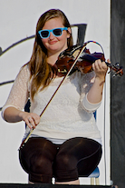 Kayla Marchand on fiddle