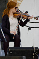 Margie Beaton on fiddle