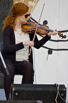 Margie Beaton on fiddle