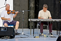 Derek McGrath on fiddle accompanied by Lawrence Cameron on keyboard