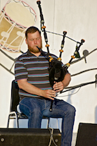 Keith MacDonald on Highland bagpipes