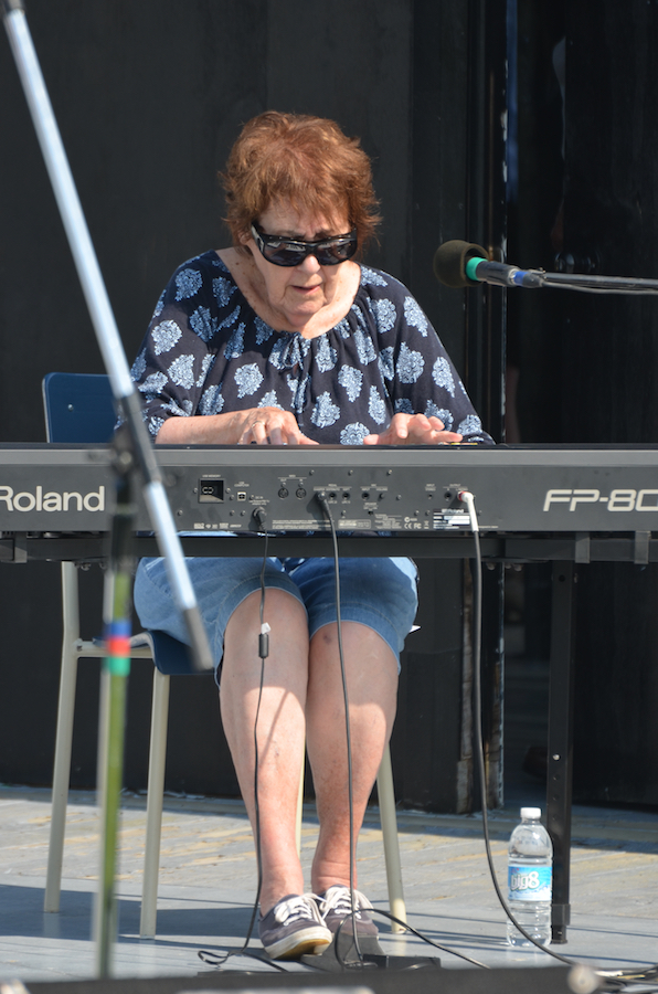 Janet Cameron on keyboard