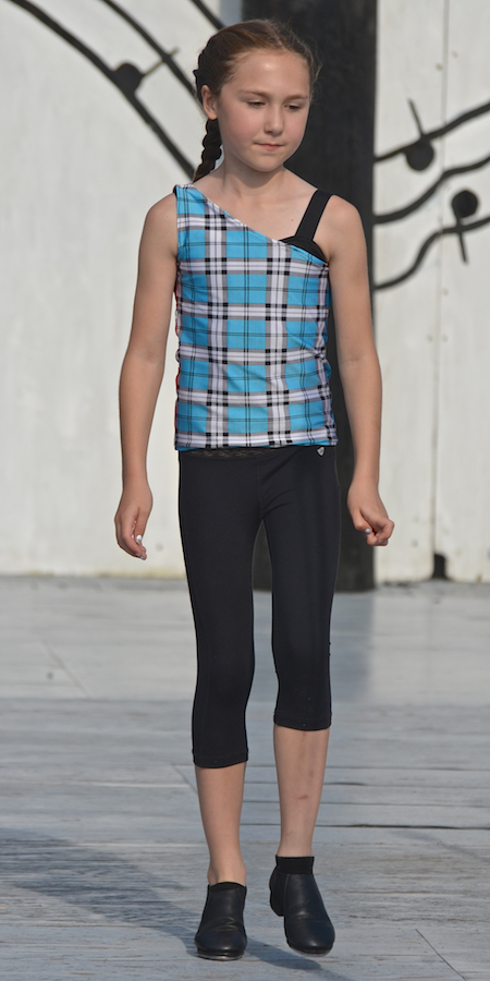 Brenley Gillis step-dancing
