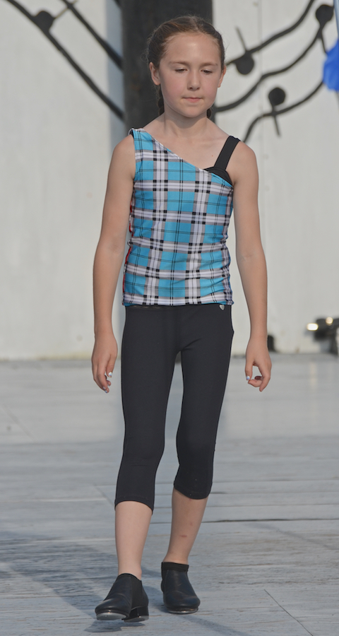 Brenley Gillis step-dancing