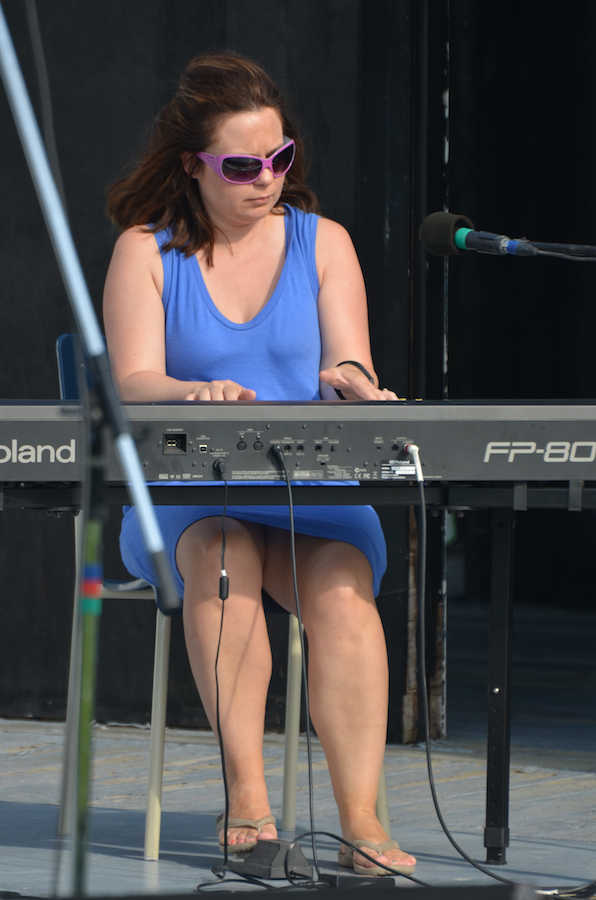 Dawn MacDonald-Gillis on keyboard