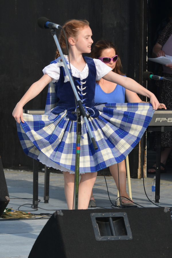 Olivia Burke highland dancing