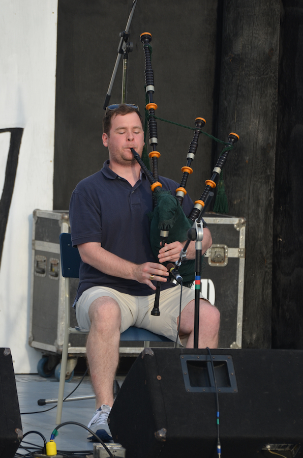 Keith MacDonald on Highland bagpipes