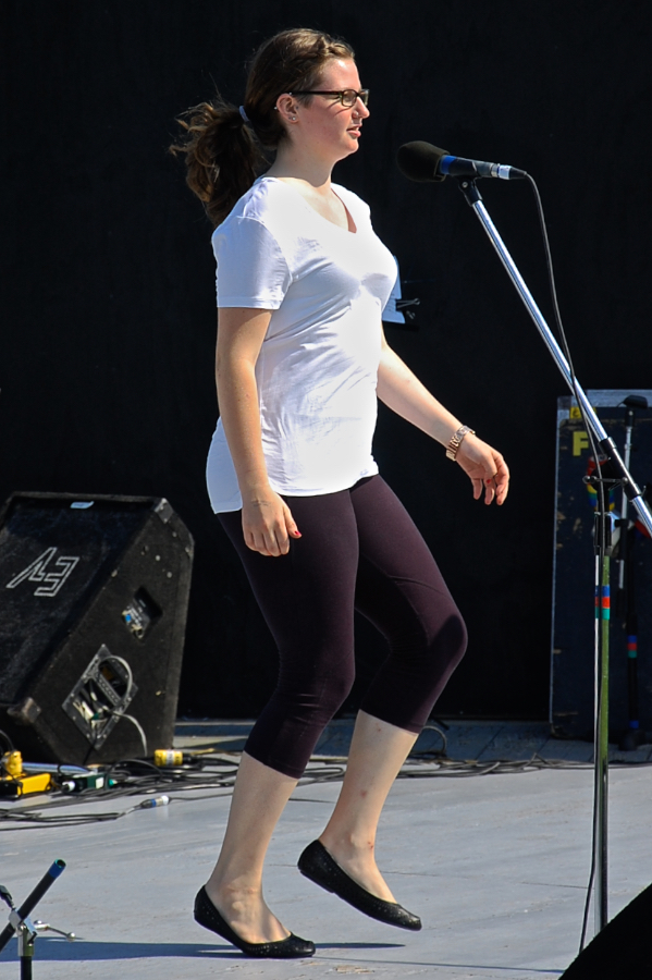 Kayla Marchand step‑dancing