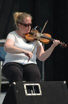 Dara Smith-MacDonald on fiddle