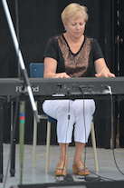 Betty Lou Beaton on keyboard