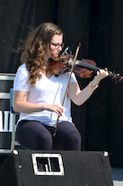Kayla Marchand on fiddle